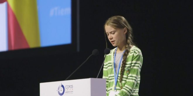 Greta Thunberg full speech at UN Climate Change COP25 - Climate Emergency Event
