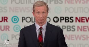 WATCH: On climate change, Steyer says, ‘Our biggest crisis is our biggest opportunity'