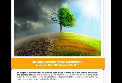 Climate Change meditation 40 days - 11m - together we can make a difference  - Sat Purkh Gaia Shabad