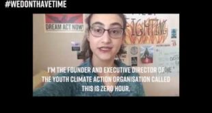 Greetings from Jamie Margolin- The Climate Emergency Plan