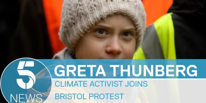 Greta Thunberg visits Bristol as students skip school for climate change strike | 5 News