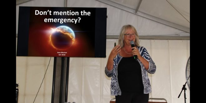 Jane Morton: Don’t mention the emergency?