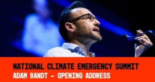National Climate Emergency Summit | Adam Bandt Address