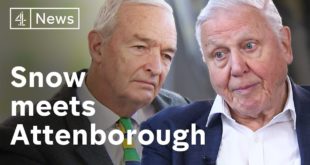 Sir David Attenborough interview with Jon Snow on climate change and politics
