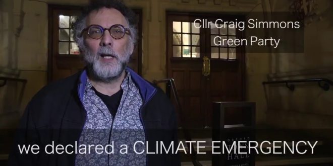 "OXFORD COUNCIL has declared a CLIMATE EMERGENCY!" - Extinction Rebellion