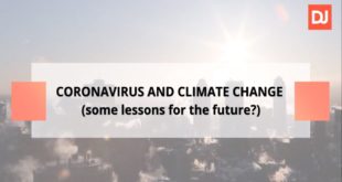 CORONAVIRUS AND CLIMATE CHANGE (Some lessons for the future?)