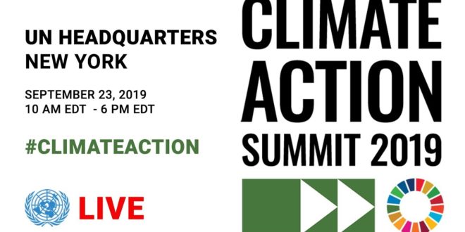 Climate Action Summit 2019 - Morning Session