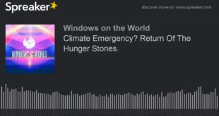 Climate Emergency? Return Of The Hunger Stones.