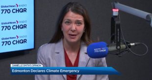 Danielle Smith on Edmonton's declaration of a climate emergency