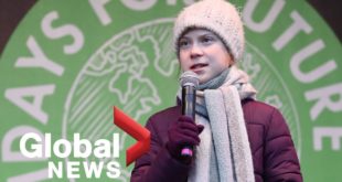 Greta Thunberg joined by 60,000 at Hamburg climate protest