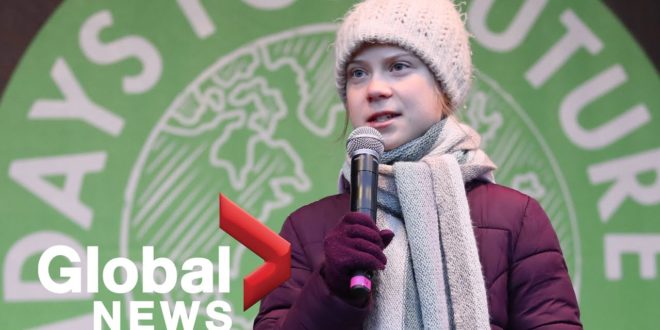 Greta Thunberg joined by 60,000 at Hamburg climate protest