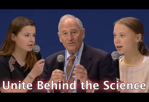 Greta & Luisa say "Unite Behind the Science"