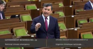 Michael Chong on the Liberal's National Climate Emergency Motion