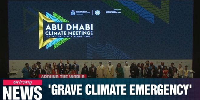 World facing "grave climate emergency": UN chief