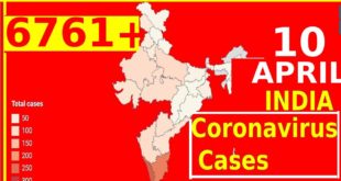 Covid19 Updated status : Spread of Coronavirus in Indian States 10 April 2020 | #Jantacurfew