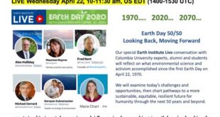 Earth Day 50/50 - Looking Back, Moving Forward