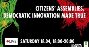 FR: Citizens’ Assemblies, democratic innovation made true | AIR 18.04.2020