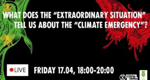 FR: What does the “Extraordinary situation” tell us about the “Climate Emergency”? | AIR 17.04.2020