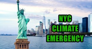 New York City Declares Climate Emergency. 70 Protesters Arrested.Pope’s Sunday Solution or Rebellion