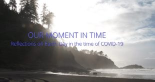 Our moment in time - reflections on Earth Day in the time of COVID-19