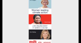 Panel: Women leading on climate action