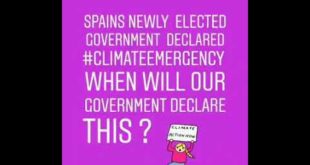 Spain declared climate Emergency