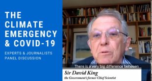 The Climate Emergency & Covid-19 - discussion