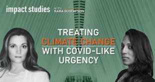 Treating Climate Change with Covid-Like Urgency (Impact Studies | Social Impact | Kara Gustafson)