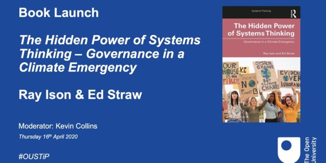 Virtual Book Launch - The Hidden Power of Systems Thinking