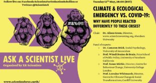 HIGHLIGHTS Ask a Scientist LIVE | Ep. 2 - Climate & Ecological Emergency vs COVID-19
