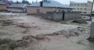 Mudflow Hits Isfana, Kyrgyzstan Amid Heavy Rains - May 2, 2020