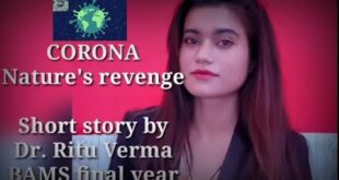 The Nature's Revenge | Coronavirus | Dr Ritu Verma | Spread Awareness Series | AYUSH Student | BMU |