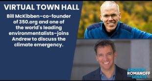 Virtual Town Hall: The Climate Emergency