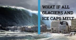 WHAT IF ALL THE GLACIERS AND ICE CAPS MELT, WILL THE WORLD SINK ?