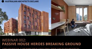 Architect Declare Webinar 002 : Passive House Breaking Ground