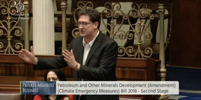 Climate Emergency Bill before the Dáil
