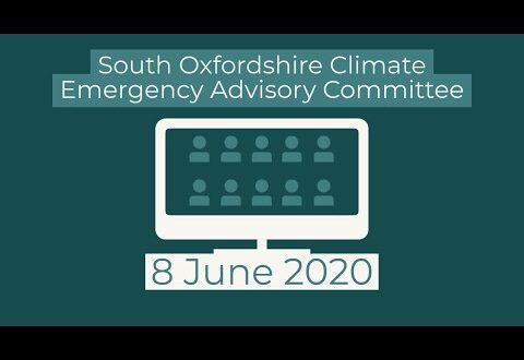 South Oxfordshire Climate Emergency Advisory Committee - 8 June 2020