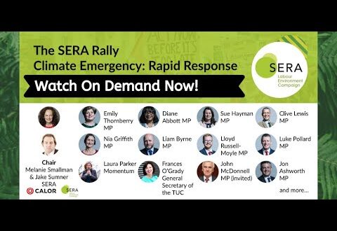 The SERA Rally | Climate Emergency: RAPID RESPONSE - SERA Fringe Event #Lab19