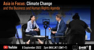 Asia in Focus: Climate Change and the Business and Human Rights Agenda