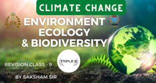 Climate Change - Environment Ecology & Biodiversity   || By Saksham Sir || JKPSI FAA VLW Exams
