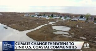 Climate change threatens to sink U.S. coastal communities