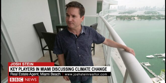 Josh Stein Talks Climate Change in Miami on BBC World News 2022