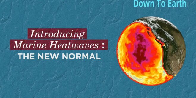 Marine Heatwaves : Climate change is causing heatwaves within the oceans