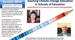 Teaching Climate Change Education in Schools of Education