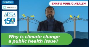 Why is climate change a public health issue? Episode 4 of "That's Public Health"
