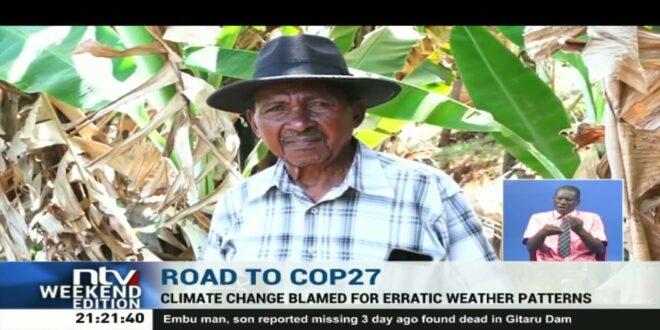 COP27: Murang'a county battles climate change, threaten food security