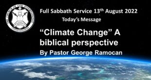 "Climate Change" A Biblical Perspective