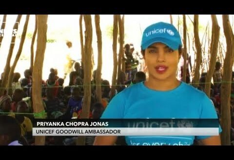Climate Change In Kenya: UNICEF Goodwill Ambassador, Priyanka Chopra Jonas Addresses Hunger Issues