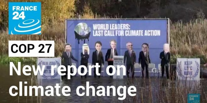 Climate change: Lancet's latest report is a call to the need for urgent action • FRANCE 24 English