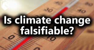 Is anthropogenic climate change falsifiable? (from Livestream Q&A #138)